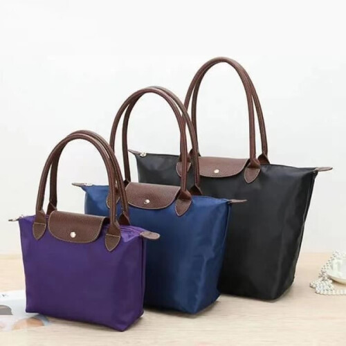 Sac de courses - Oxford Grill - Noir - Nylon - Pliable - Fermeture éclair 1