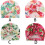 Bandeaux pour bébé - 4 turbans - Coton - Élastique - Nœuds papillon 2