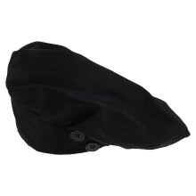 1Chapeau De Travail Ajustable En Coton Noir Pour Infirmiers Unisexe