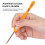 Crochet kit - Brand - Model - Ergonomic plastic handle - 9 needle sizes 2