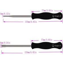10-piece Carburetor Adjustment Tool Kit, Screwdriver Set for Common 2-Cycle Carburetors, Small Carburetor Engine Adjustment