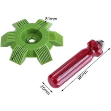 Condenser Radiator Cleaner Under-Dark Circles Fine Comb Rake Air Conditioning Tools Car Air Conditioning