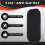 4 PCs Black Magic Sticky Pad Anti Slip Mat Car Dashboard for Cell Phone 3