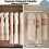 Hanging Garment Bag - KCVV - 3pcs - Beige - Waterproof - Self-Compressing 3