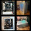 A09 HTPC Computer Case  ITX Gaming PC Chassis Desktop Chassis USB3.0 Type-C Computer Case Home Computer Case Silver 9