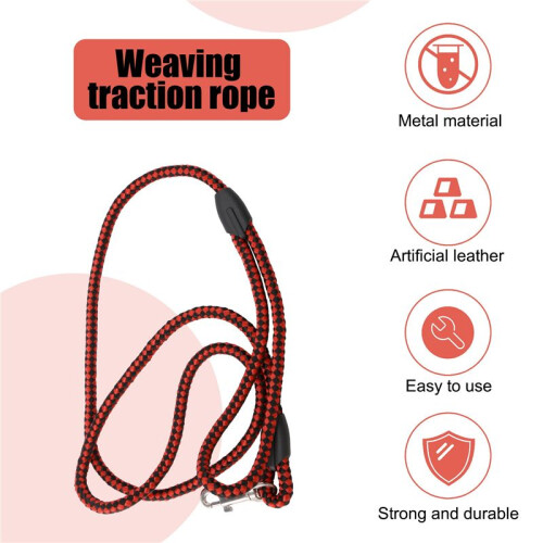 Artificial Leather Braid Dog Leash - S 2