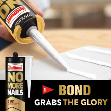 UniBond No More Nails 3in1 White High Strength All Purpose Adhesive Bo