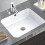 6 Pcs Sink Hole Replacement Overflow Hole,Sink Hole Cap,Drain Cap Cover Insert i 6