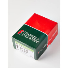 ForgeFix Countersunk Decking Screws 45 x 60mm Green Box 200