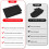 Flintronic Welding Blanket Fireproof, 30 x 23 x 0.5CM Carbon Felt 6