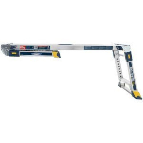 Werner 79023 Adjustable Pro Work Platform Work & Access, Silver, One Size 1