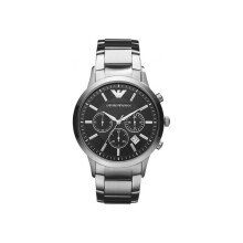 Ρολόι Renato Series Chronograph με ασημί ατσάλινο μηχανισμό Eagle LOGO AR2434 για την Ημέρα του Πα