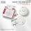 BLACKDECKER MultiSensor Smoke And Heat Alarm Battery Powered With 10 Y 4