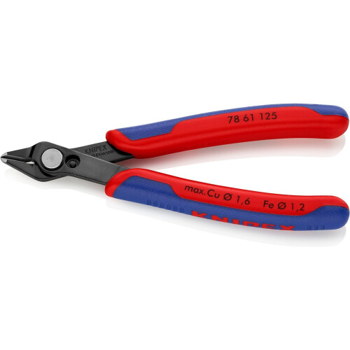 Knipex KNIPEX Electronic Super Knips Electronics Diagonal Cutter, 125mm, 78 61 125 2