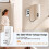 Watt Meter, Plug-in Socket Power Meter, Wide Range, Backlit Large Display, Electricity Usage Monitor US Plug 4