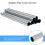 Apragaz Chrome Radiator Pipe Covers, 200mm x 15mm Pipe Covers (6 Pack) 3