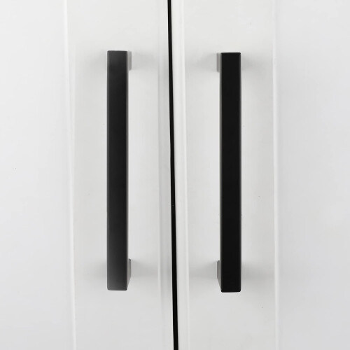 Goldenwarm 15Pack Bathroom Door Handle Black Cupboard Handle Kitchen D 2