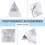 Prism Optical Glass Pyramid 40mm High Rectangular Polyhedron Suitable for Teaching Experiments 2