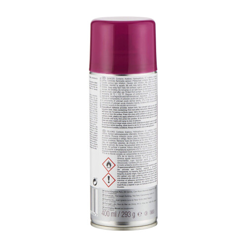 Scotch Scotch 3M DisplayMount Permanent Multi-Purpose Spray Adhesive, Transparent, Standard, 1 Can, 400 ml 2