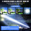 Banral Rechargeable Tactical Torch, High Lumens Small Mini USB-C LED Torch, Compact EDC Pocket Torch, 4 Modes & Memory Function, Waterproof Small Fla 4