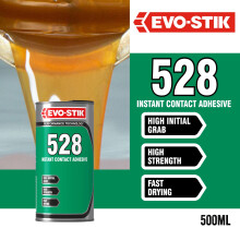 EVOSTIK 528 Instant Contact Adhesive 500ml MultiPurpose Adhesive Hi