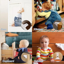 Baby Closet Safety Lock, 12 Locks + 3 Keys, Child Safety Closet, Baby Safety Door Lock, Baby Door Stopper, Drawer Safety Lock