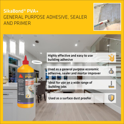Sika SikaBond PVA General Purpose Bonding Agent – 500ml 1