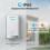 TeckNet TECKNET Self-Powered Wireless Doorbell with 3 Plug-in Receivers 4