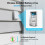 TeckNet TECKNET Self-Powered Wireless Doorbell with 3 Plug-in Receivers 3