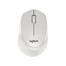 M330 Silent Plus Wireless Optical Mouse - White