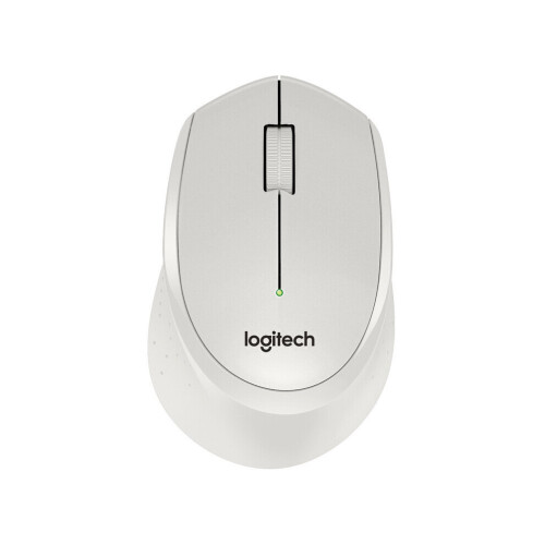 M330 Silent Plus Wireless Optical Mouse - White