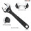 MAXPOWER Adjustable Spanner Set, 3PCs Adjustable Wrench Set, Black - 150mm, 200mm & 250mm 3