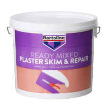 Bartoline Ready Mixed Plaster Skim and Repair 5L Easy Application Plas