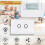 ESRTP4RF+ Wireless Programmable Thermostat – Adjust indoor temperature via programming, intelligently manage heating systems, and promote energy eff 3