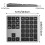 2.4G  Number Pad Ultra-Thin Wireless Numpad USB Rechargeable Numeric Keypad for IOS Android Window Black 10