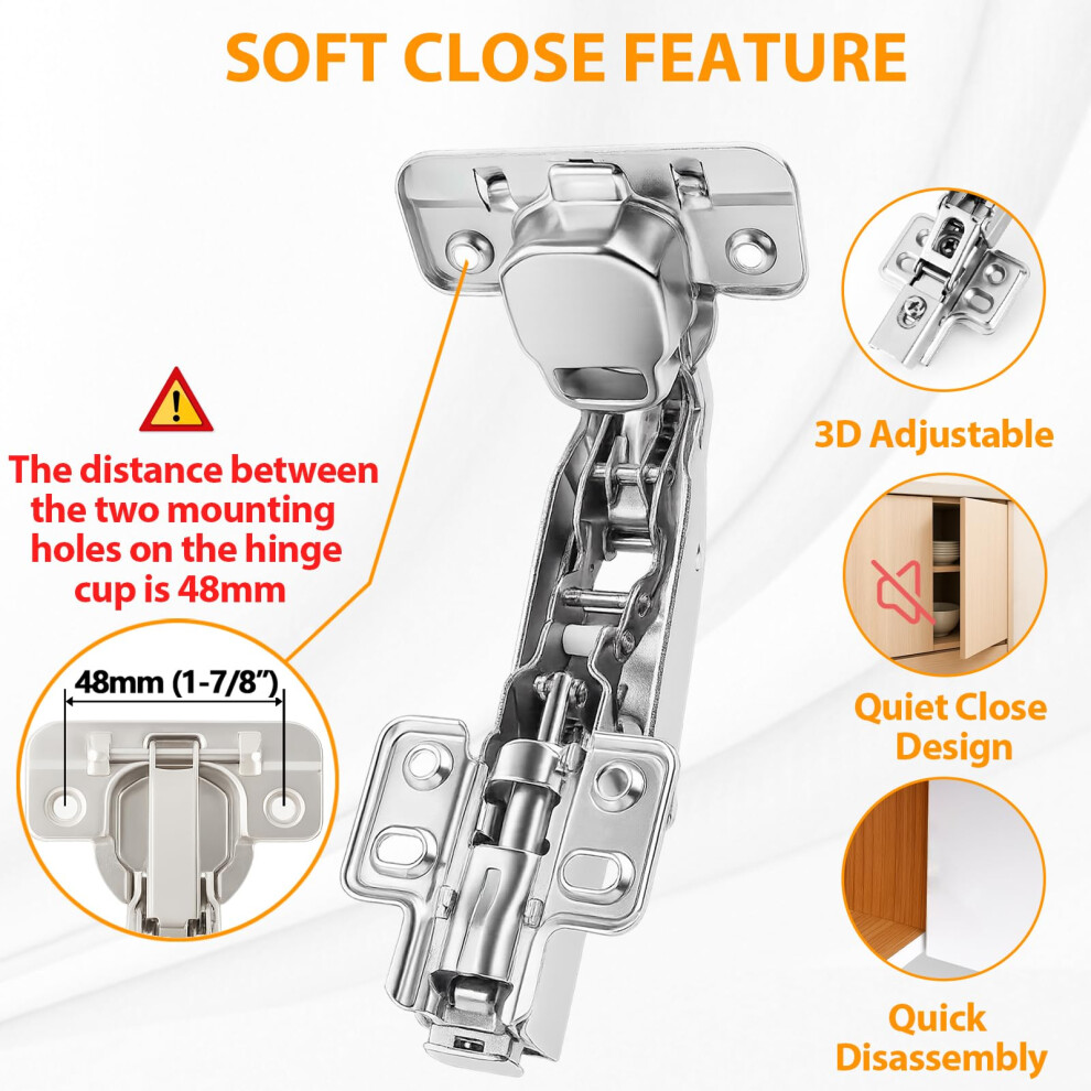 Tambee 175 Degree Frameless Cabinet Doors Concealed Hinges Hydraulic A 5003780728282