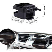 2-piece car cup holder, universal car cup holder, adjustable vented cup holder for car A/C, bottle holder