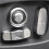 Car  Adjustment Button Frame  Control Button Cover Trim for   5  Rover Sport 1