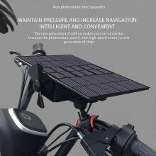 Fars dag-present Sol- och vindkraftgenerator för elcyklar, räckviddsförlängare, 12V till 125V generator