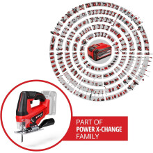 Einhell Cordless Jigsaw 18V Power XChange Battery Powered Electric Saw