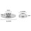 Soap Dish - Magnetic - Stainless Steel - Suction Cup - Space Saving 2