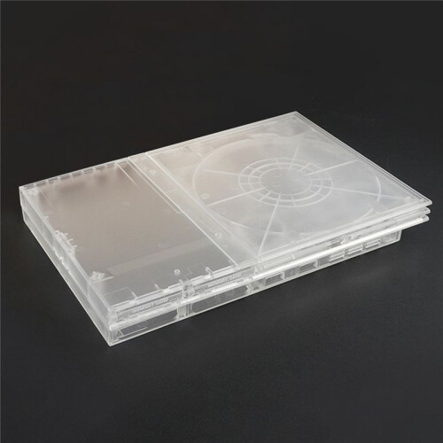 Replacement Shell for PS2 Slim 7XXXX Translucent Full Housing Shell Case Cover for PS2 Slim Game Console 1