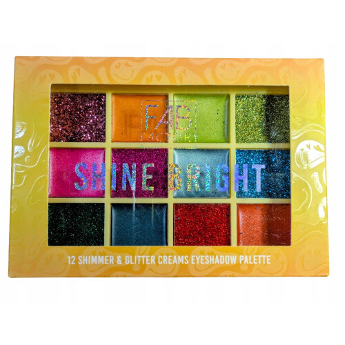 Fab Factory 12-Colour Cream Eyeshadow Palette 2
