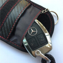 Faraday Car Key Card FOB Signal Blocker RFID Bag Shield Key ID Card Organizer Bags για Εμπιστευτική Προστασία