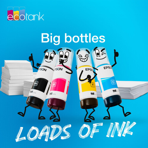Epson Epson EcoTank 104 Black Genuine Ink Bottle, Amazon Dash Replenishment Ready 2