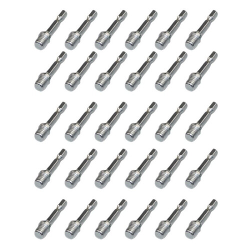 Electric Drill Angle Grinder Connecting Rod Screw 6.5mm Thread Adapter Hexagon Rod Conversion Bar Chuck Connector Tool
