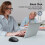 TeckNet TECKNET Rechargeable Wireless Mouse, 2.4G Computer Mouse Cordless with USB Receiver, 4800DPI Adjustable Wireless Ergonomic Mouse for Laptop PC Window 5