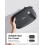 UGREEN Travel Accessories Tech Pouch Electronics Cable Organiser Bag Black 3