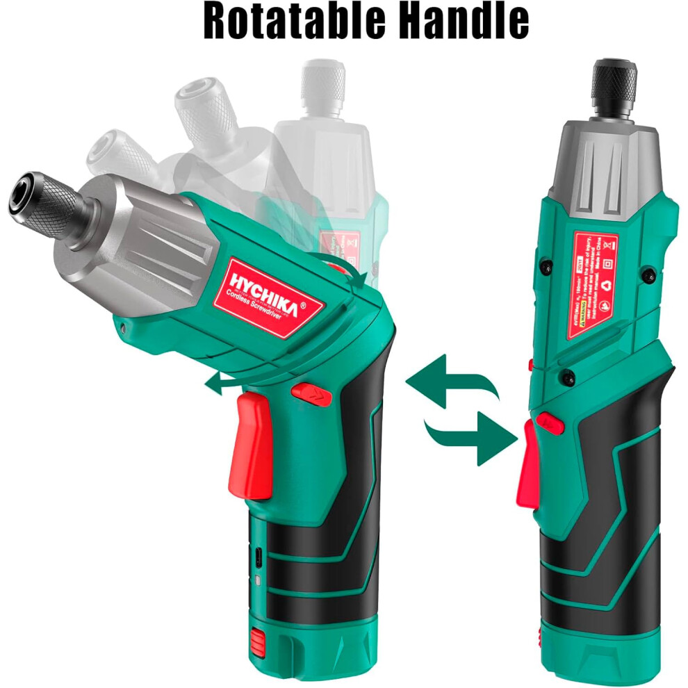 Hychika Electric Screwdriver 6Nm Torque Cordless Screwdriver 2000Mah 3 5008522563794
