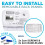 Status STATUS Monoxide Alarm Home Carbon Monoxide Detector including Batterie 5